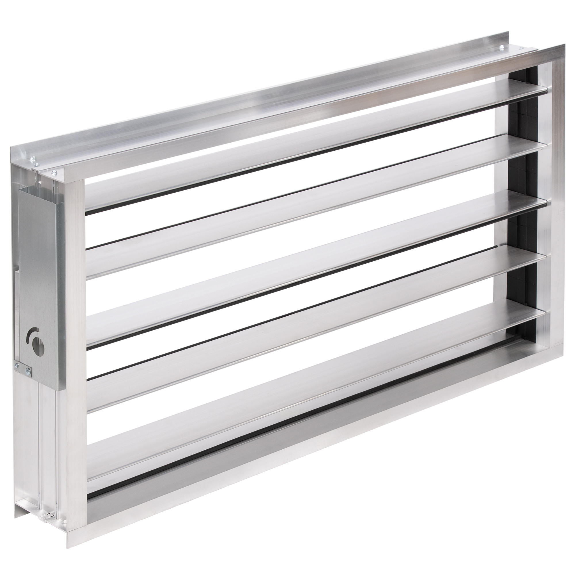 Клапан воздушный SHUFT DRr 150х150 с подставкой под электропривод