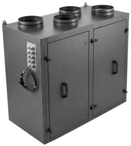 Приточно-вытяжная установка с роторным рекуператором RWN-RR-1000(50c)-ЕС-W-Classic(N)