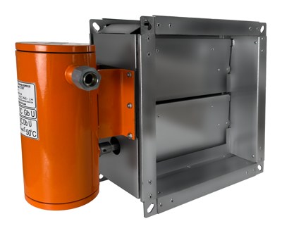 Клапан воздушный взрывозащищенный ПВКО-EX