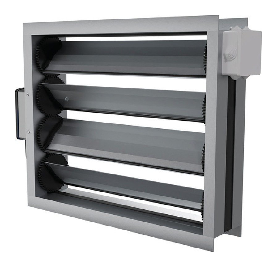 Воздушный клапан с электроподогревом ВКп 500×1300 Воздушный клапан с электроподогревом ВКп 500×1300